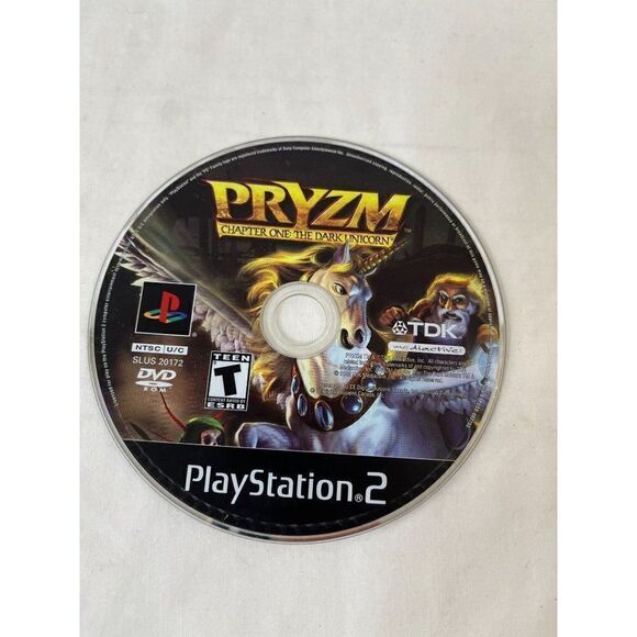 Pryzm PS2 Game Chapter One The Dark Unicorn Sony PlayStation 2 Disk Only - Picture 1 of 6